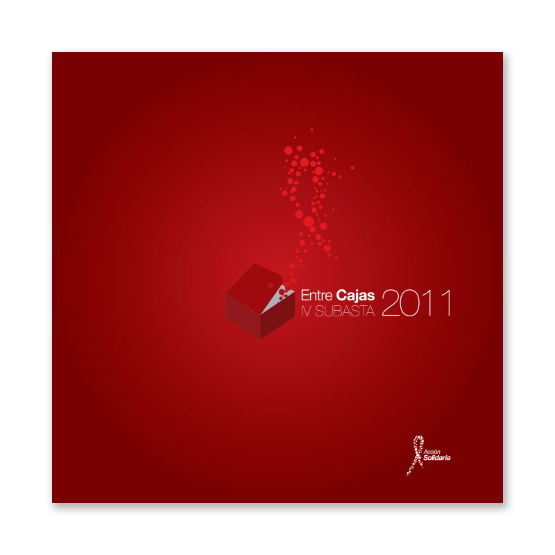 Catálogo De Obras “entre Cajas 2011”. Iv Subasta - Book Design