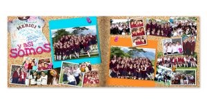 Albúm Sexto Grado Colegio Merici - Book Design