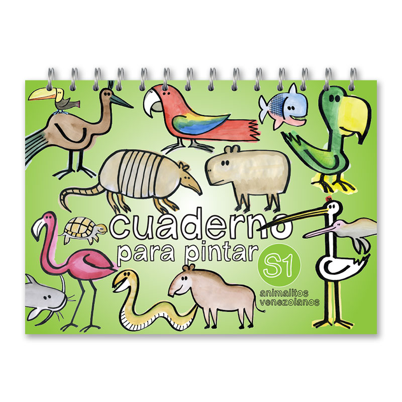 Animalitos Venezolanos - Cuaderno Para Colorear - Book Design